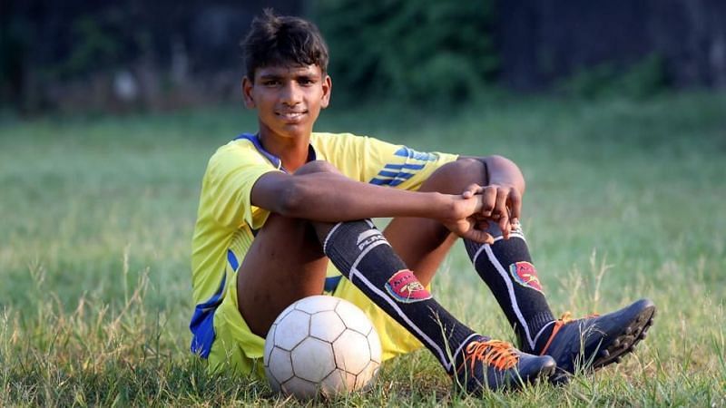 Manikandan is 14 years old